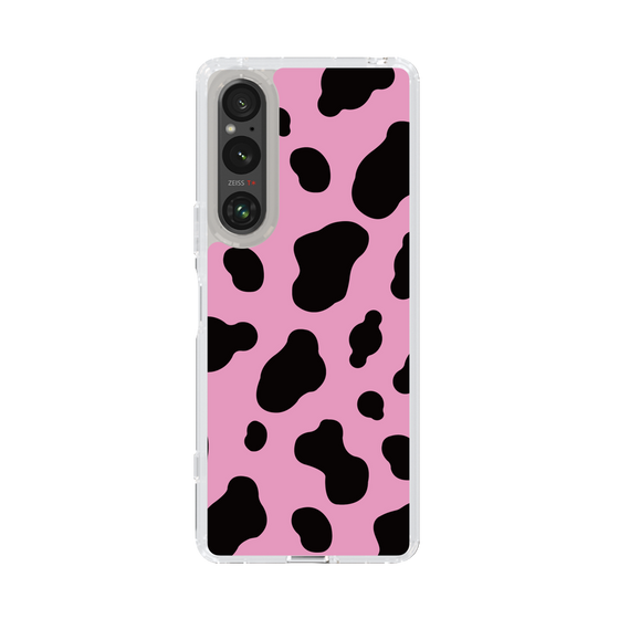 スリムプロテクションケース［ Cow - Pink ］