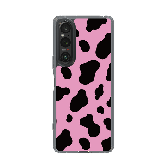 スリムプロテクションケース［ Cow - Pink ］