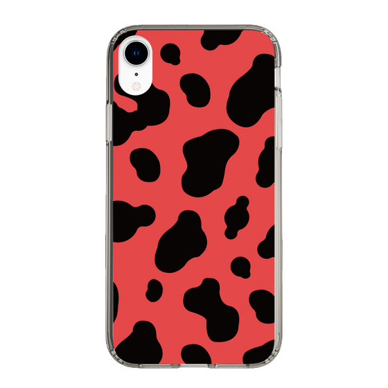 スリムプロテクションケース［ Cow - Red ］