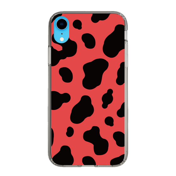 スリムプロテクションケース［ Cow - Red ］
