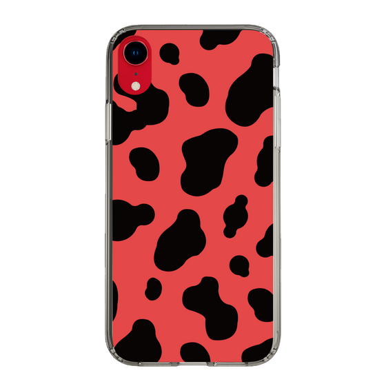 スリムプロテクションケース［ Cow - Red ］