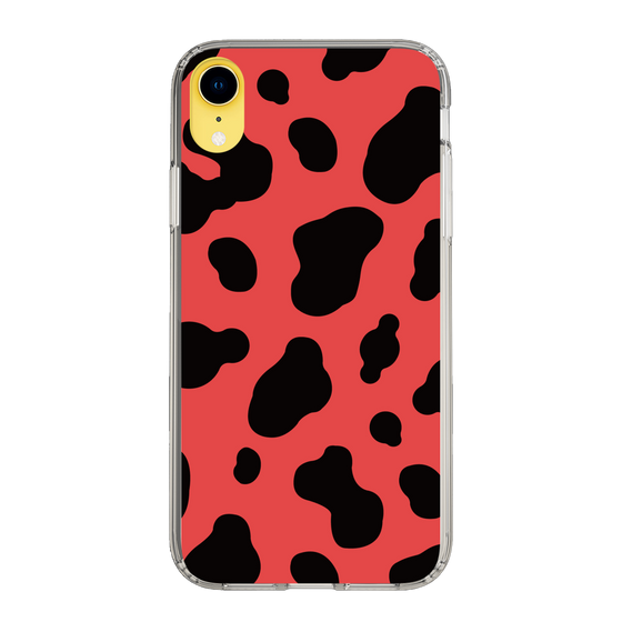 スリムプロテクションケース［ Cow - Red ］