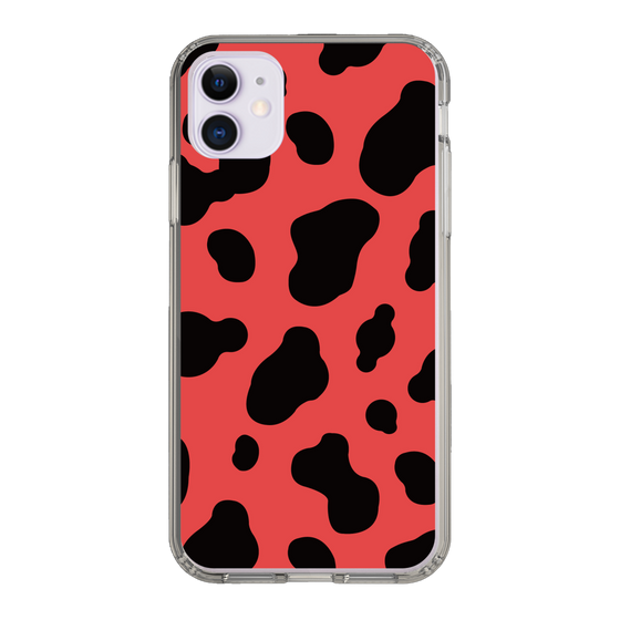 スリムプロテクションケース［ Cow - Red ］
