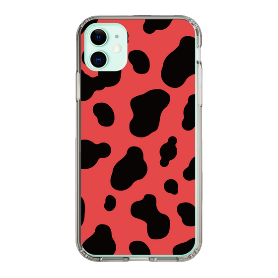 スリムプロテクションケース［ Cow - Red ］