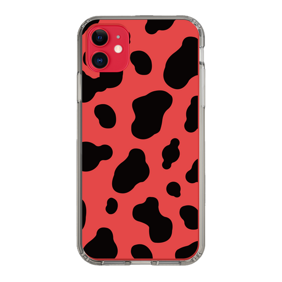 スリムプロテクションケース［ Cow - Red ］