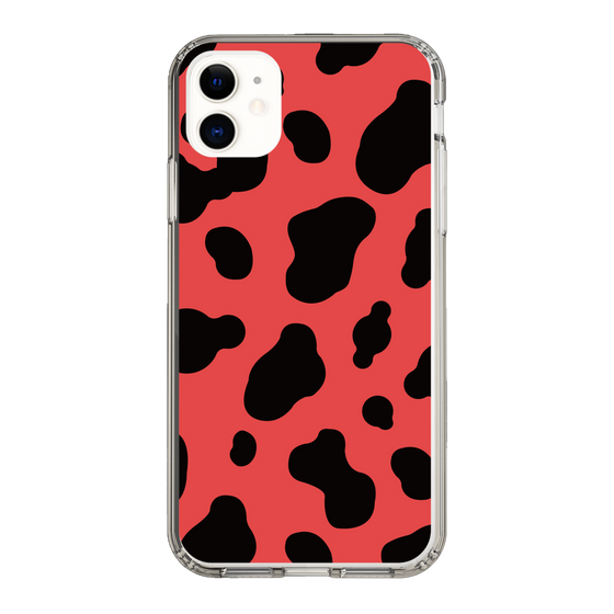 スリムプロテクションケース［ Cow - Red ］