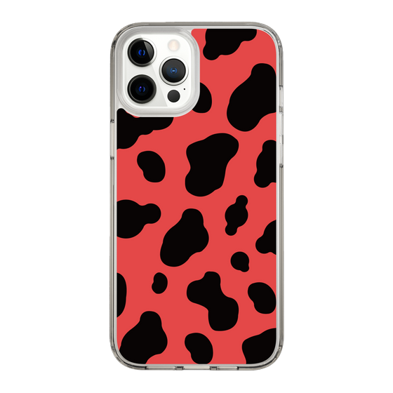 スリムプロテクションケース［ Cow - Red ］