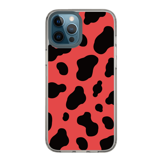 スリムプロテクションケース［ Cow - Red ］