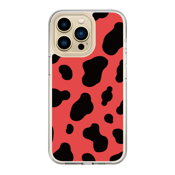 スリムプロテクションケース［ Cow - Red ］