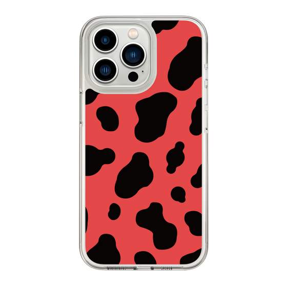 スリムプロテクションケース［ Cow - Red ］
