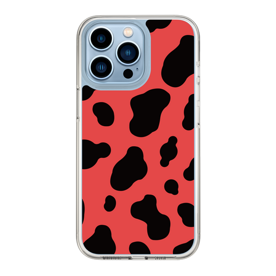 スリムプロテクションケース［ Cow - Red ］