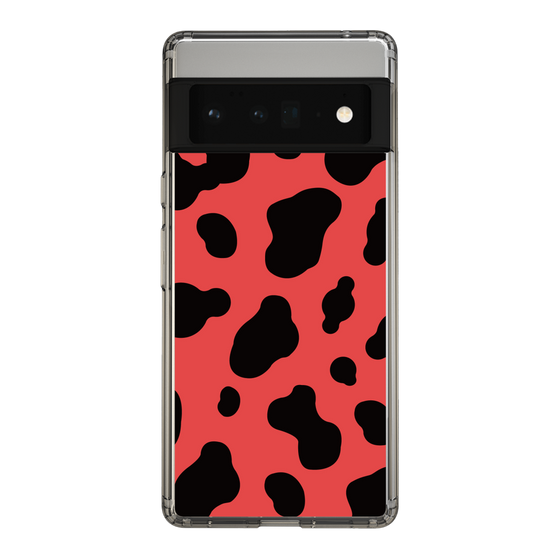 スリムプロテクションケース［ Cow - Red ］