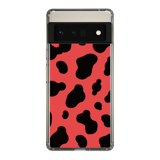 スリムプロテクションケース［ Cow - Red ］