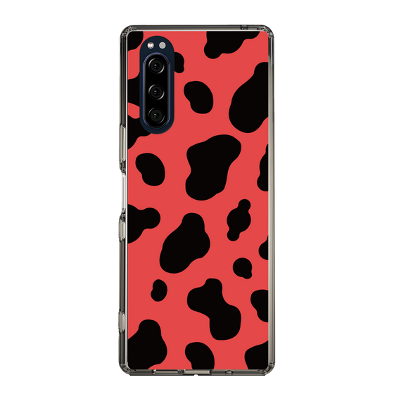 スリムプロテクションケース［ Cow - Red ］