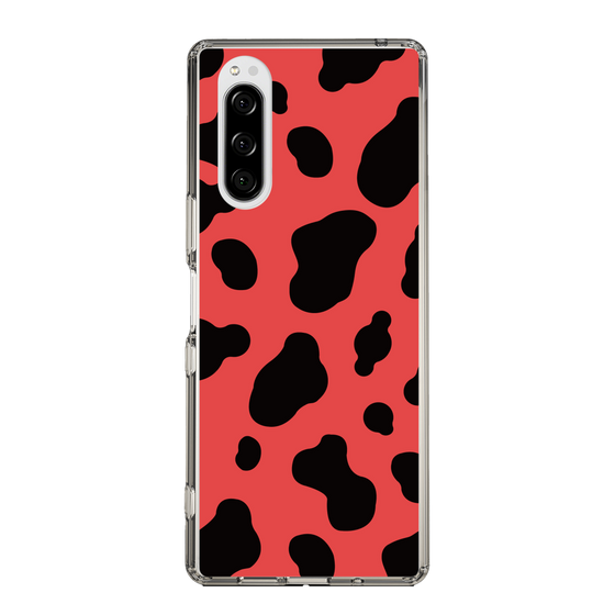 スリムプロテクションケース［ Cow - Red ］