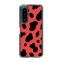 スリムプロテクションケース［ Cow - Red ］