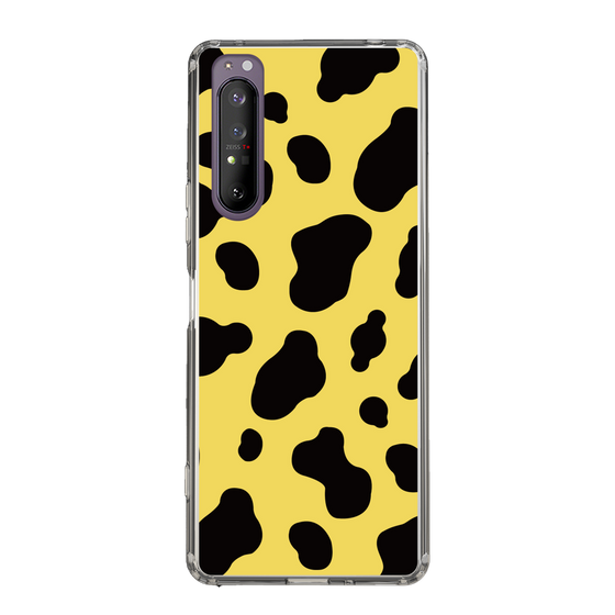 スリムプロテクションケース［ Cow - Yellow ］