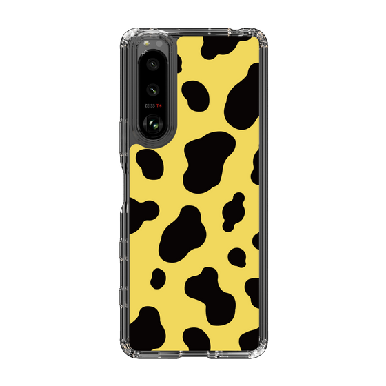 スリムプロテクションケース［ Cow - Yellow ］