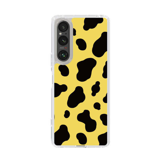 スリムプロテクションケース［ Cow - Yellow ］