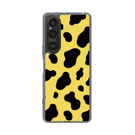 スリムプロテクションケース［ Cow - Yellow ］