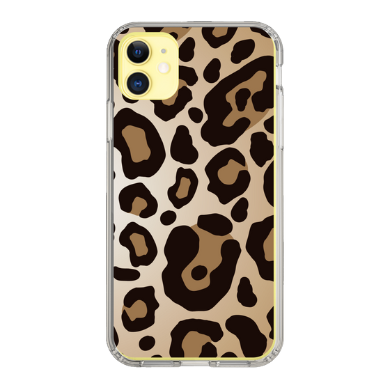 スリムプロテクションケース［ Leopard - Yellow ］