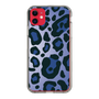 スリムプロテクションケース［ Leopard - Blue ］