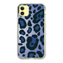 スリムプロテクションケース［ Leopard - Blue ］