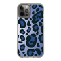スリムプロテクションケース［ Leopard - Blue ］