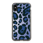 スリムプロテクションケース［ Leopard - Blue ］