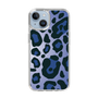 スリムプロテクションケース［ Leopard - Blue ］
