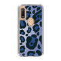 スリムプロテクションケース［ Leopard - Blue ］