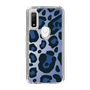 スリムプロテクションケース［ Leopard - Blue ］
