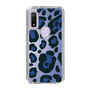 スリムプロテクションケース［ Leopard - Blue ］
