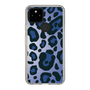 スリムプロテクションケース［ Leopard - Blue ］
