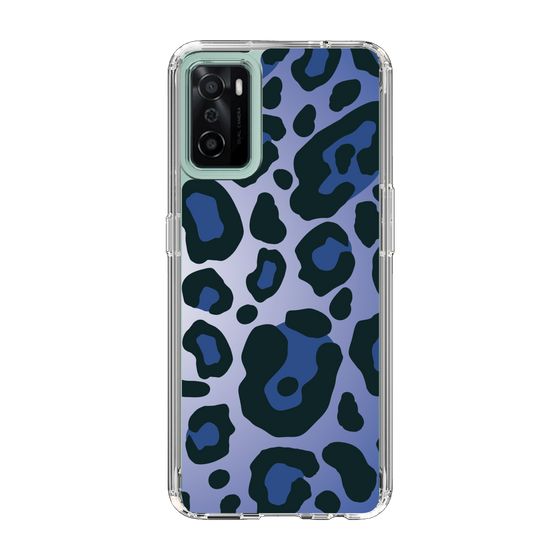 スリムプロテクションケース［ Leopard - Blue ］