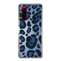 スリムプロテクションケース［ Leopard - Blue ］