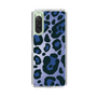 スリムプロテクションケース［ Leopard - Blue ］