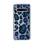 スリムプロテクションケース［ Leopard - Blue ］