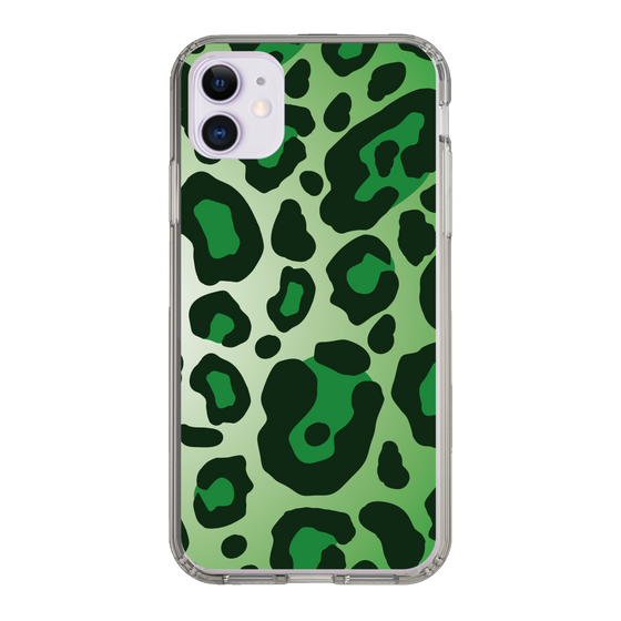 スリムプロテクションケース［ Leopard - Green ］