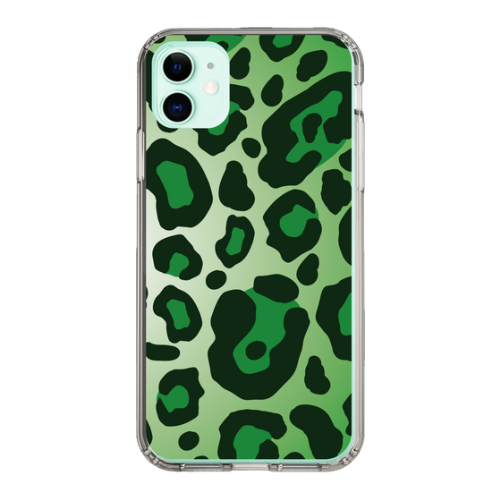 スリムプロテクションケース［ Leopard - Green ］