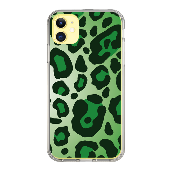 スリムプロテクションケース［ Leopard - Green ］