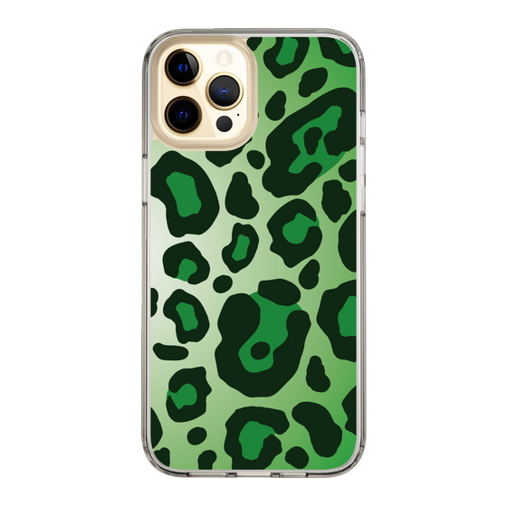 スリムプロテクションケース［ Leopard - Green ］