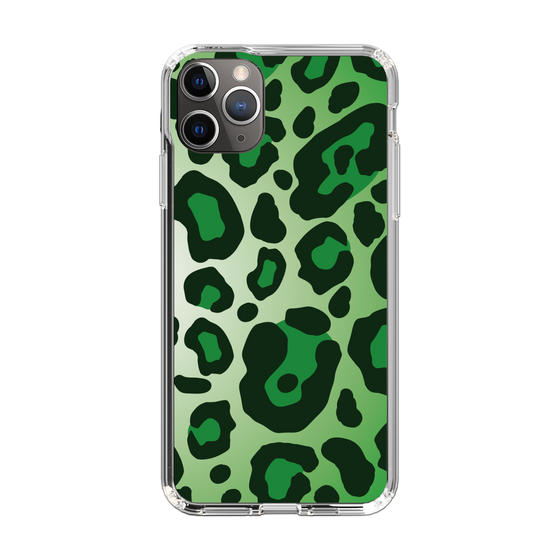 スリムプロテクションケース［ Leopard - Green ］