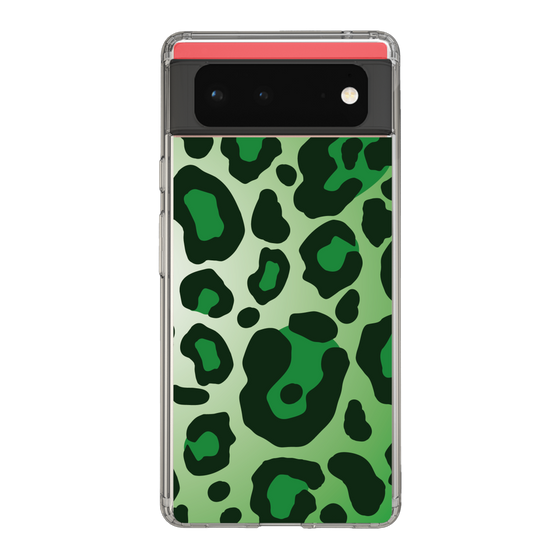 スリムプロテクションケース［ Leopard - Green ］