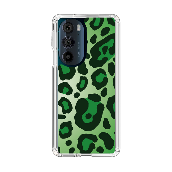 スリムプロテクションケース［ Leopard - Green ］