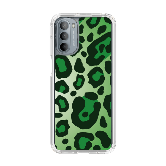 スリムプロテクションケース［ Leopard - Green ］