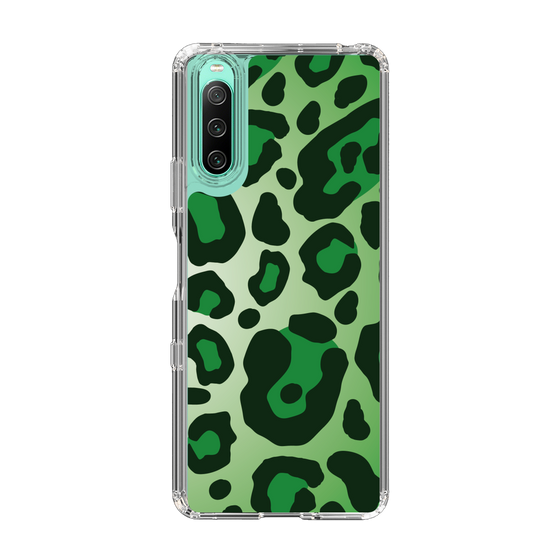 スリムプロテクションケース［ Leopard - Green ］