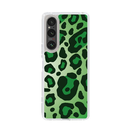 スリムプロテクションケース［ Leopard - Green ］