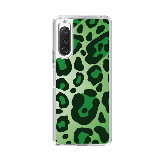 スリムプロテクションケース［ Leopard - Green ］