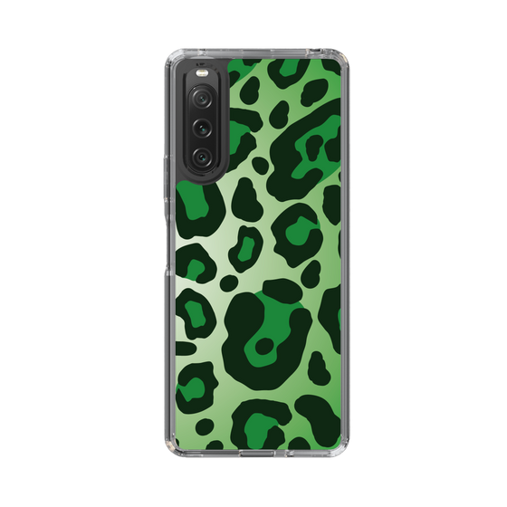 スリムプロテクションケース［ Leopard - Green ］